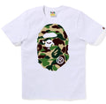 A BATHING APE Ladies' ABC CAMO BIG APE HEAD TEE