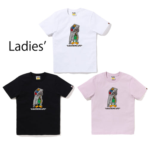 A BATHING APE Ladies' CLASSIC BABY MILO SHARK TEE