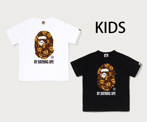 A BATHING APE BAPE KIDS ALL BABY MILO BY BATHING APE TEE