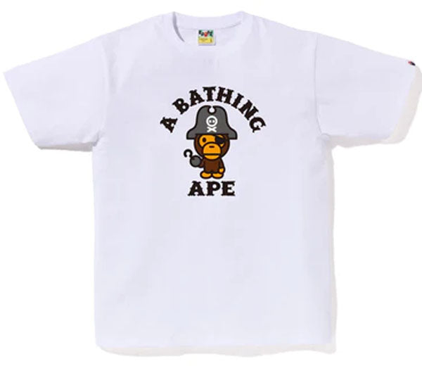 A BATHING APE CAPTAIN MILO PIRATE TEE