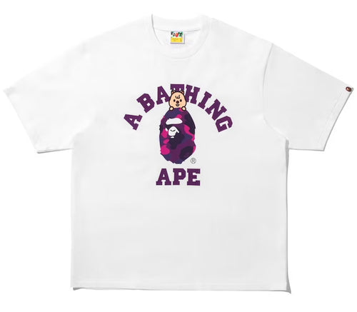 A BATHING APE BAPE x STRAYKIDS HAN QUOKKA COLLEGE TEE