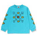 A BATHING APE BAPE KIDS MILOGRAM STA L/S TEE