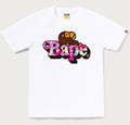 A BATHING APE Ladies' STA CAMO LISA ON BAPE TEE