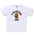 A BATHING APE BAPE KIDS COLLEGE TEE
