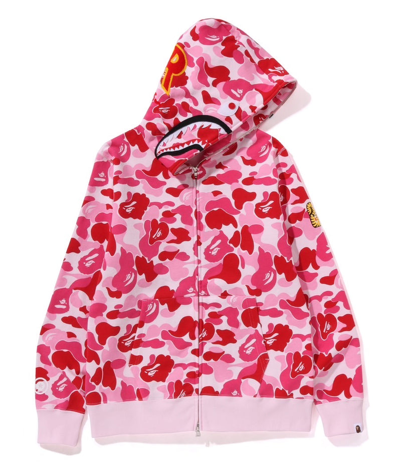 A BATHING APE ABC CAMO 2ND SHARK FULL ZIP HOODIE ( PONR ) - happyjagabee store