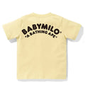 A BATHING APE BAPE KIDS MILO FACE TEE