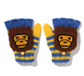 A BATHING APE BAPE KIDS BABY MILO KNIT GLOVES