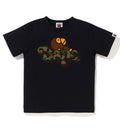 A BATHING APE BAPE KIDS 1ST CAMO MILO ON BAPE TEE