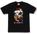 A BATHING APE Ladies' HYBRID CAMO BY BATHING APE TEE