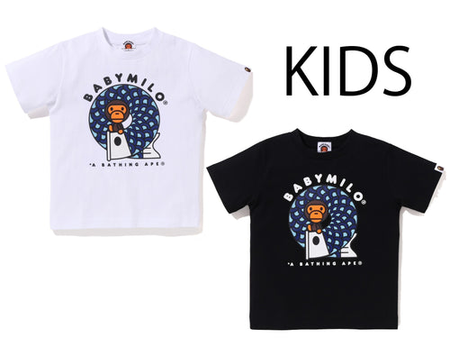 A BATHING APE BAPE KIDS KOINOBORI ON BABY MILO TEE
