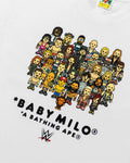 A BATHING APE WWE x BAPE x TOPPS BABY MILO RELAXED FIT TEE ( WRESTLERS )