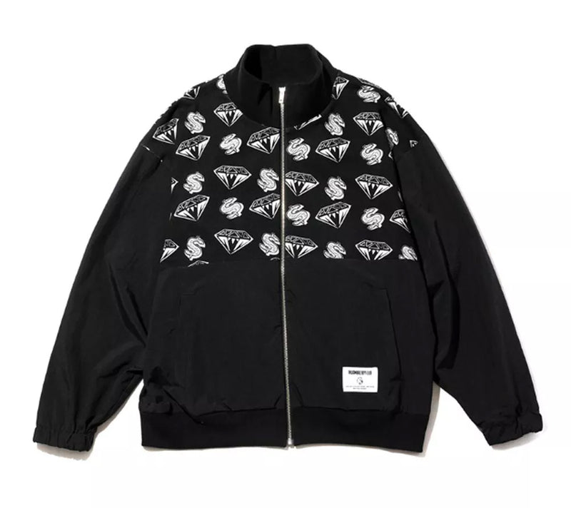 BILLIONAIRE BOYS CLUB Men's DIAMOND & DOLLAR NYLON BLOUSON