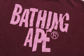 A BATHING APE HEAVY WASHED APE HEAD RELAXED FIT TEE