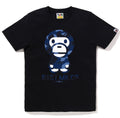 A BATHING APE Ladies' COLOR CAMO BABY MILO TEE