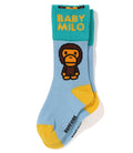 A BATHING APE BAPE KIDS BABY MILO CUFFS SOCKS