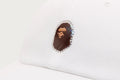 A BATHING APE Ladies' CRYSTAL STONE APE HEAD PANEL CAP