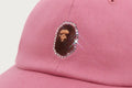 A BATHING APE Ladies' CRYSTAL STONE APE HEAD PANEL CAP