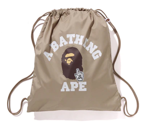 A BATHING APE ONLINE EXCLUSIVE GO APE POINTER COLLEGE KNAPSACK