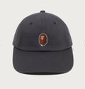 A BATHING APE Ladies' CRYSTAL STONE APE HEAD PANEL CAP
