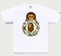 A BATHING APE SPLASH CAMO MILO ON BUSY WORKS TEE