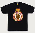 A BATHING APE SPLASH CAMO MILO ON BUSY WORKS TEE