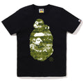 A BATHING APE Ladies' MULTI PIXEL CAMO MILO ON BIG APE TEE