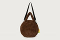 A BATHING APE BABY MILO STORE BABY MILO FAUX FUR LARGE TOTE BAG