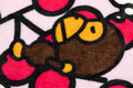 A BATHING APE BABY MILO STORE BABY MILO CHERRY PATTERN BLANKET