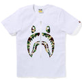 A BATHING APE Ladies' ABC CAMO SHARK TEE