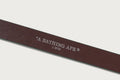A BATHING APE ABC CAMO BAPE LEATHER BELT