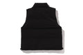 A BATHING APE Ladies' COLOR CAMO REVERSIBLE DOWN VEST