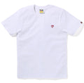 A BATHING APE Ladies' BAPE HEART ONE POINT TEE - happyjagabee store
