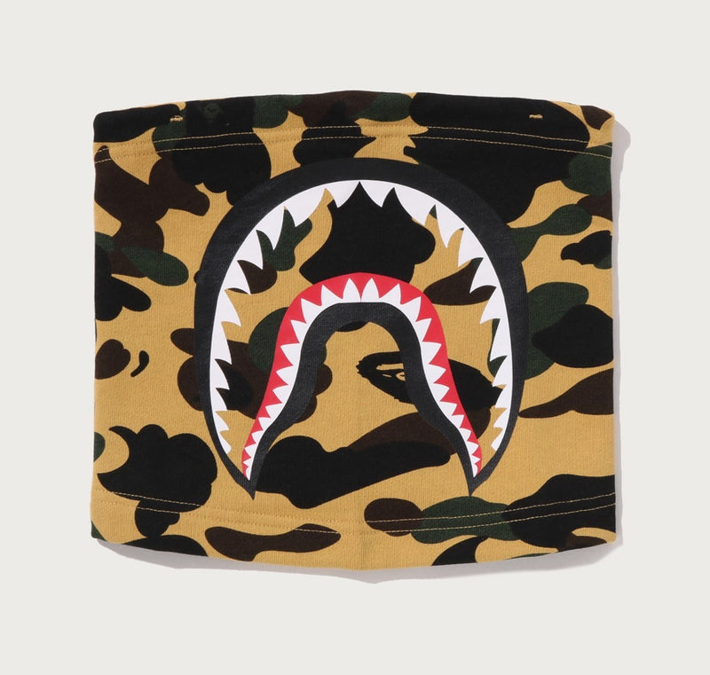 A BATHING APE 1ST CAMO SHARK NECK WARMER