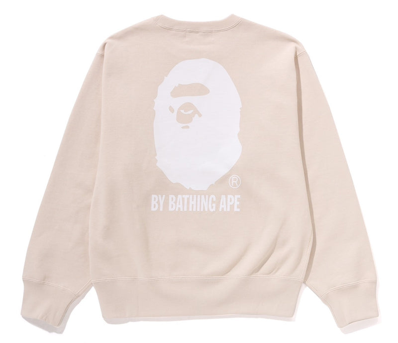 A BATHING APE Ladies' BY BATHING CREWNECK SWEAT SHIRT