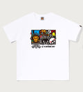 A BATHING APE BAPE KIDS MILO FRIENDS DJ TEE