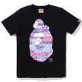 A BATHING APE Ladies' MULTI PIXEL CAMO MILO ON BIG APE TEE