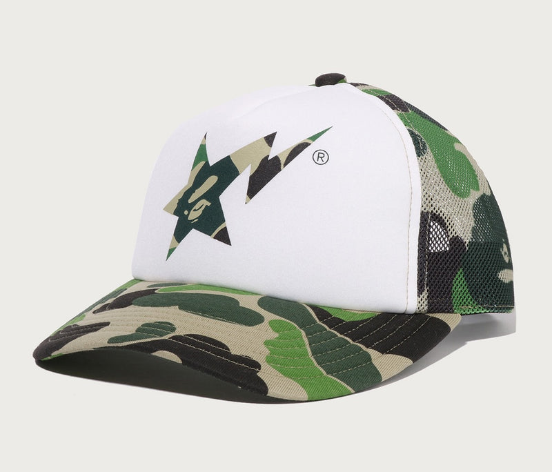 A BATHING APE ABC CAMO STA MESH CAP