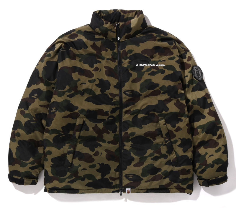 A BATHING APE 1ST CAMO DOWN JACKET