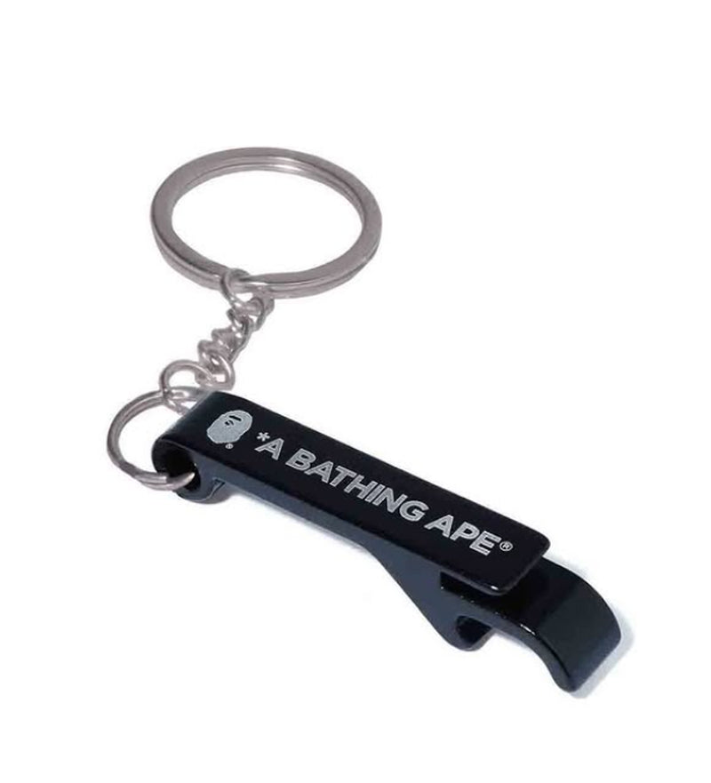 A BATHING APE BAPE BOTTLE OPENER KEYCHAIN