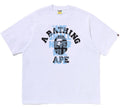 A BATHING APE APE SHALL NEVER KILL APE COLLEGE RELAXED FIT TEE