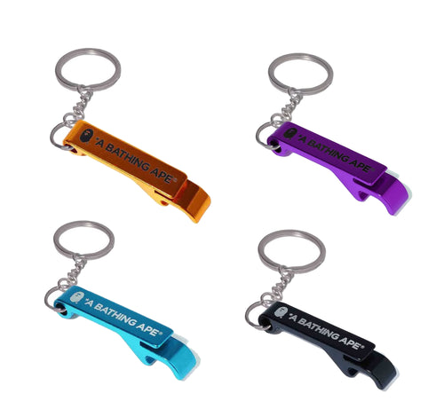 A BATHING APE BAPE BOTTLE OPENER KEYCHAIN