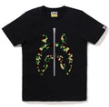 A BATHING APE Ladies' ABC CAMO SHARK TEE