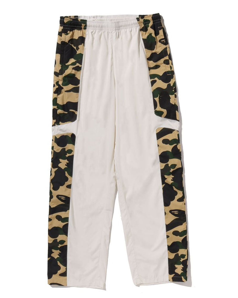 A BATHING APE 1ST CAMO RELAXED FIT TRACK PANTS