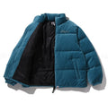 A BATHING APE Ladies' CRYSTAL STONE BAPE LOGO VELOUR DOWN JACKET