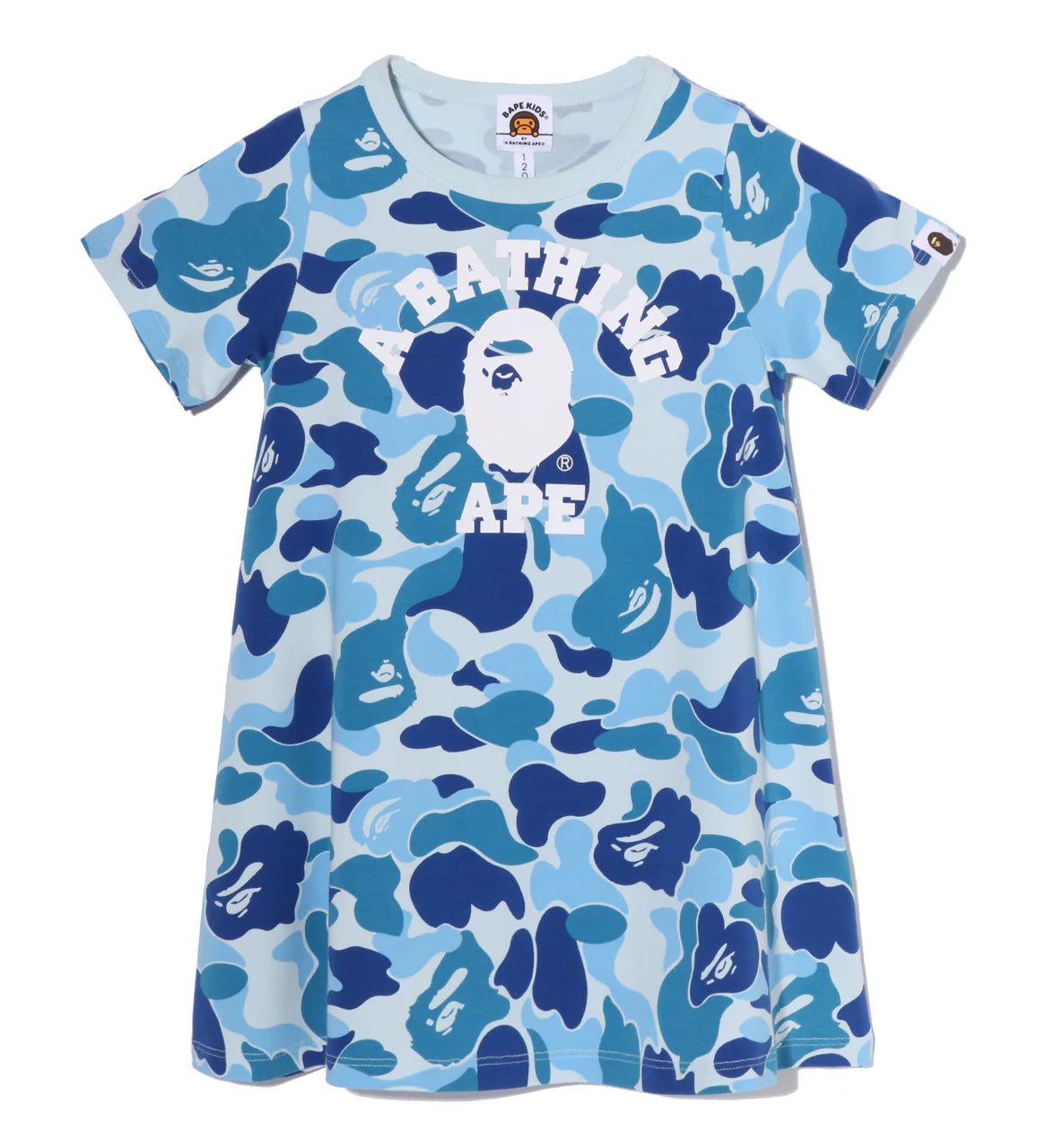 A BATHING APE BAPE KIDS ABC CAMO COLLEGE DRESS – happyjagabee store