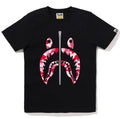 A BATHING APE Ladies' ABC CAMO SHARK TEE