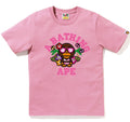 A BATHING APE Ladies' LISA COLLEGE SUMMER TEE