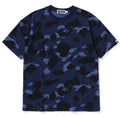 A BATHING APE Ladies' COLOR CAMO BIG COLLEGE TEE