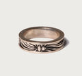 A BATHING APE BAPE BLACK ITEM #11 MAD FACE LOGO RING