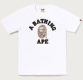 A BATHING APE Ladies' TIGER CAMO COLLEGE TEE